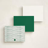 "Palm Tree" - Personalized Stationery Cards in Palm by Cass Loh - Back of Card Options