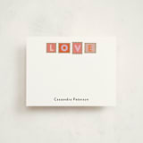 "Hearts Stamps" - Personalized Stationery Cards in Garden by Hannah Williams - Front