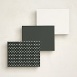 "Flourish" - Personalized Stationery Cards in Ink by Susan Asbill - Back of Card Options
