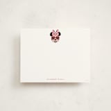"Shine Bright Disney Minnie" - Personalized Stationery Cards in Bubblegum by Kacey Kendrick Wagner - Front