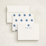 "Sportsy Volleyball" - Personalized Stationery Cards in Ice by Teju Reval - Assembled