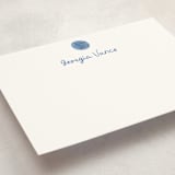 "Sportsy Volleyball" - Personalized Stationery Cards in Ice by Teju Reval - Detail