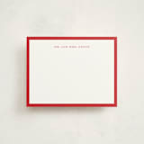 "Rambla" - Personalized Stationery Cards in Apple by Pati Cascino - Front