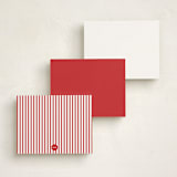 "Rambla" - Personalized Stationery Cards in Apple by Pati Cascino - Back of Card Options