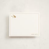 "Fly Fishing" - Personalized Stationery Cards in Desert by Chris Ferebee - Front