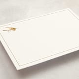 "Fly Fishing" - Personalized Stationery Cards in Desert by Chris Ferebee - Detail