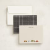 "Traffic Jam" - Personalized Stationery Cards in Sand by taylorVdesign - Assembled