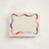 "Slithering Around" - Personalized Stationery Cards in Earthbound by Miranda Bussell - Front