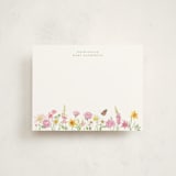 "Spring Garden" - Personalized Stationery Cards in Garden by Bayberry Kate - Front