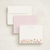 "Spring Garden" - Personalized Stationery Cards in Garden by Bayberry Kate - Assembled