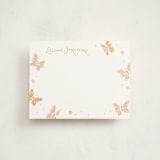 "Butterflies" - Personalized Stationery Cards in Flutter by Erin German - Front
