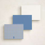 "ladybug picnic" - Personalized Stationery Cards in Sky by Jennifer Lew - Back of Card Options