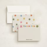 "Thank You Riso" - Personalized Stationery Cards in Soft Retro by Sabrina Excene - Assembled