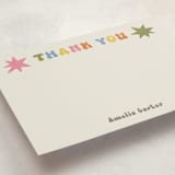 "Thank You Riso" - Personalized Stationery Cards in Soft Retro by Sabrina Excene - Detail