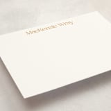 "Ranch Water" - Personalized Stationery Cards in Agave by Baumbirdy - Detail