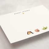 "Pixar's Toy Story Toys" - Personalized Stationery Cards in Cloud by Dani Lugato - Detail