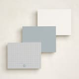 "Disney Winnie The Pooh" - Personalized Stationery Cards in Sky by Sabrin Deirani - Back of Card Options