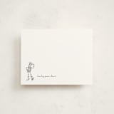 "Pixar's Toy Story in pencil" - Personalized Stationery Cards in Cloud by Anna Black - Front
