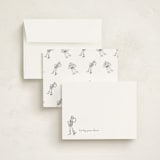 "Pixar's Toy Story in pencil" - Personalized Stationery Cards in Cloud by Anna Black - Assembled