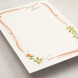 "Giardino" - Personalized Stationery Cards in Flame by Pati Cascino - Detail
