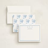 "Cheseapeake" - Personalized Stationery Cards in Sky Blue by Megan Davis - Assembled