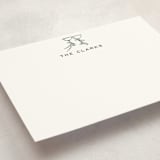 "Campania" - Personalized Stationery Cards in Sorbetto by Megan Davis - Detail