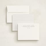 "address" - Personalized Stationery Cards in Pearl by Lori Wemple - Assembled