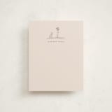 "Sandscape" - Personalized Stationery Cards in Sand by Owl and Toad - Front