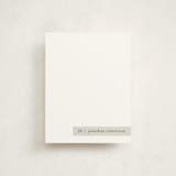 "Minimalist Tag" - Personalized Stationery Cards in Sage by Stacy Maalouf - Front