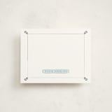 "Simply Sweet Note" - Personalized Stationery Cards in Sky by Corrie Autrey - Front