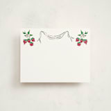 "Strawberry Queen" - Personalized Stationery Cards in Strawberry by Jill Delavan - Front
