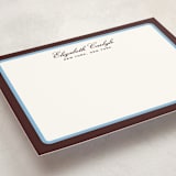 "Aperitif" - Personalized Stationery Cards in Fig by Megan Davis - Detail