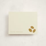 "Olives" - Personalized Stationery Cards in Olive by Sierra Lee - Front