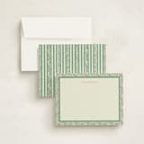 "Petite Fleur" - Personalized Stationery Cards in Meadow by Jenna Holcomb - Assembled