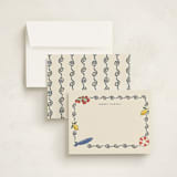 "Sardinia" - Personalized Stationery Cards in Sea by Sarah Rosenthal - Assembled
