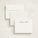 "letter" - Personalized Stationery Cards in Cloud by lori jacobs wemple - Assembled