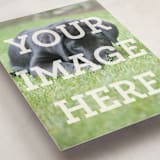 "Portrait Custom" - Personalized Stationery Cards in White by Minted - Detail