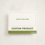 "Minted Custom" - Personalized Stationery Cards in Charcoal by Minted Custom - Front