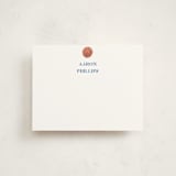 "Sportsy Basketball" - Personalized Stationery Cards in Ice by Teju Reval - Front