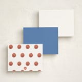 "Sportsy Basketball" - Personalized Stationery Cards in Ice by Teju Reval - Back of Card Options