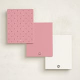 "Biltmore" - Personalized Stationery Cards in Palais Pop by Kelly Schmidt - Back of Card Options