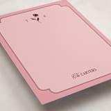 "Biltmore" - Personalized Stationery Cards in Palais Pop by Kelly Schmidt - Detail