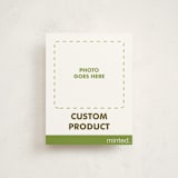 "Minted Custom" - Personalized Stationery Cards in Charcoal by Minted Custom - Front