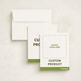 "Minted Custom" - Personalized Stationery Cards in Charcoal by Minted Custom - Assembled