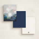 "Light Seeker" - Personalized Stationery Cards in Bahama by Nicole Walsh - Back of Card Options