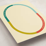 "Oval-blocked" - Personalized Stationery Cards in Gumdrops by Stacey Day - Detail