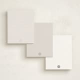 "Cornered" - Personalized Stationery Cards in Cinders by Sara Hicks Malone - Back of Card Options