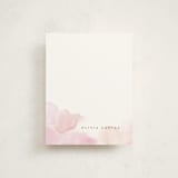 "Offshore" - Personalized Stationery Cards in Coral by Creo Study - Front