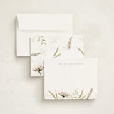 "Floral Impression" - Personalized Stationery Cards in Rose by frau brandt - Assembled
