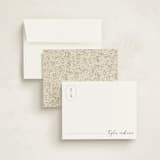 "Ember" - Personalized Stationery Cards in Cotton by Robert and Stella - Assembled